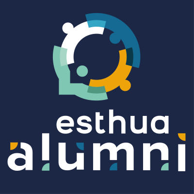 Nouveau logo de l'association Alumni ESTHUA réalisée par Aliénor Ouvrard